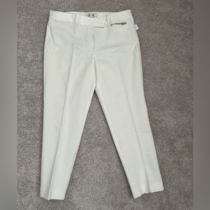 BRAND NEW WITH TAGS JONES STUDIO WHITE DRESS PANTS ARE STUNNING CASUAL/DRESSY